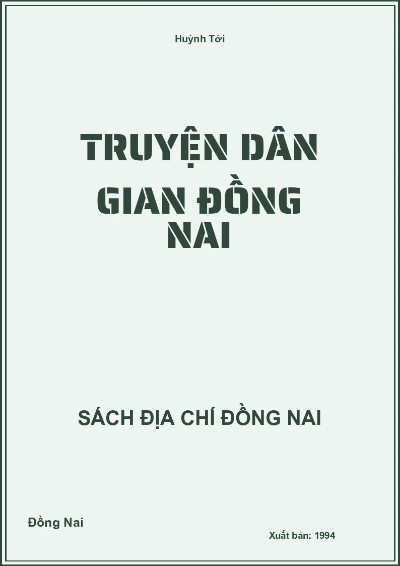 Truyện dân gian Đồng Nai