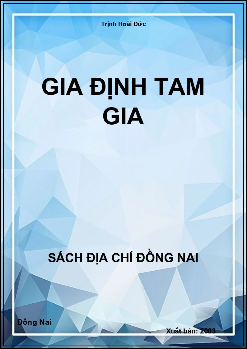 Gia Định tam gia