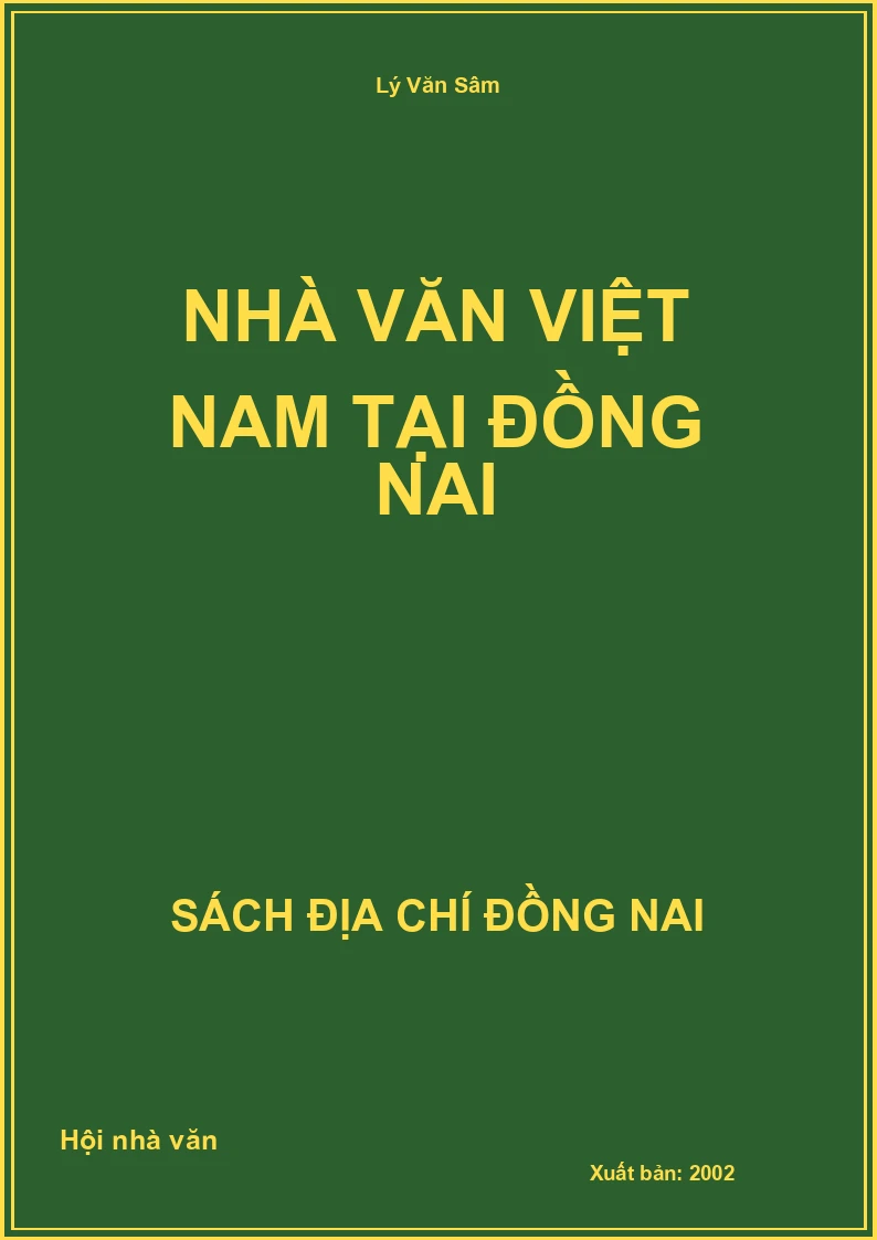 Nhà văn Việt Nam tại Đồng Nai