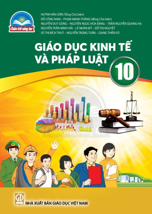 Sách giáo khoa Giáo dục kinh tế và pháp luật 10 - Chân trời sáng tạo