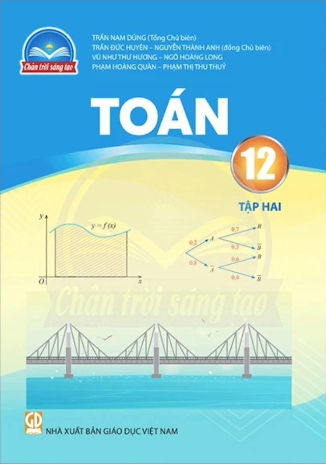 Sách giáo khoa Toán 12 tập 2 - Chân trời sáng tạo