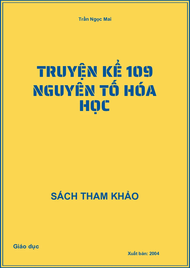 Truyện kể 109 nguyên tố hóa học