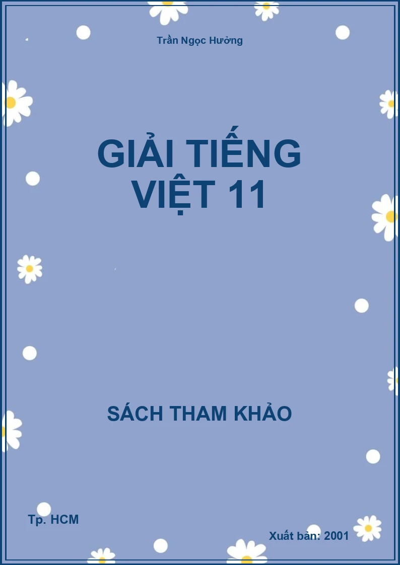 Giải tiếng Việt 11
