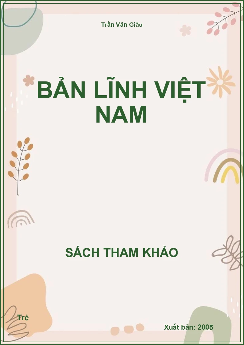 Bản lĩnh Việt Nam