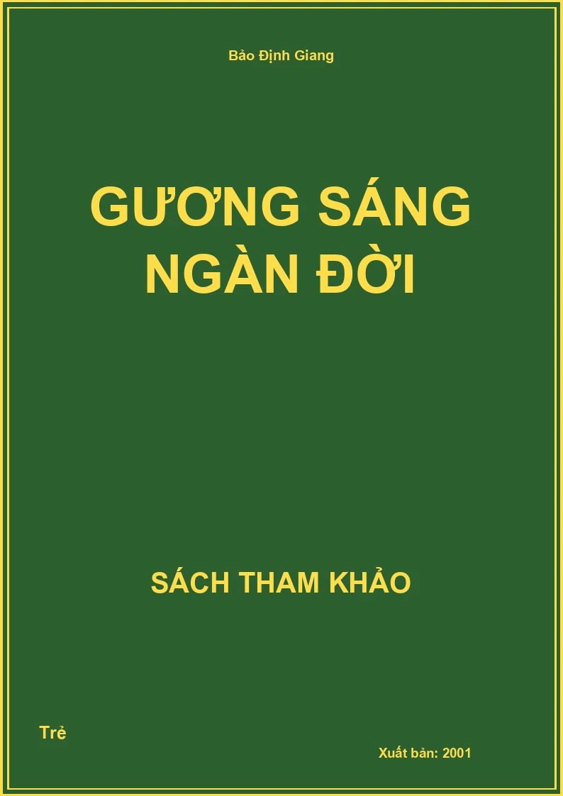 Gương sáng ngàn đời