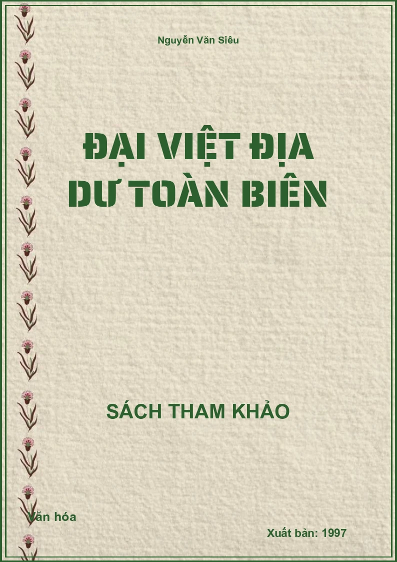Đại Việt địa dư toàn biên