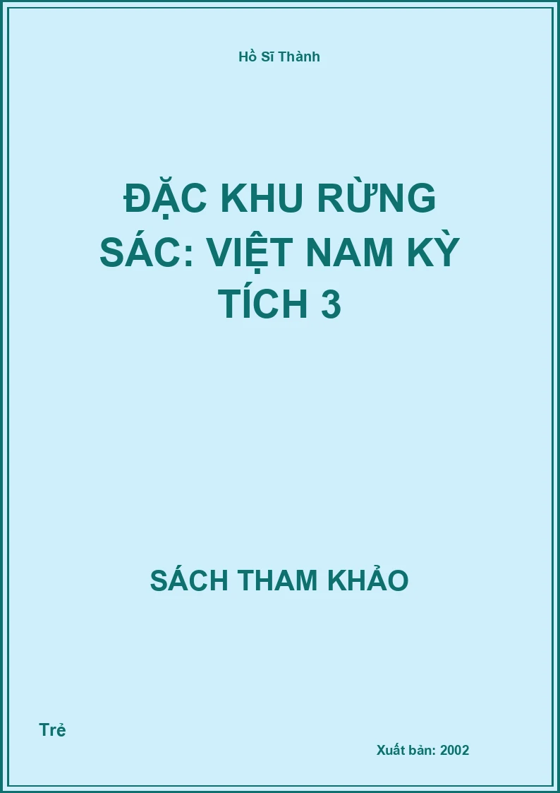 Đặc khu rừng Sác: Việt Nam kỳ tích 3