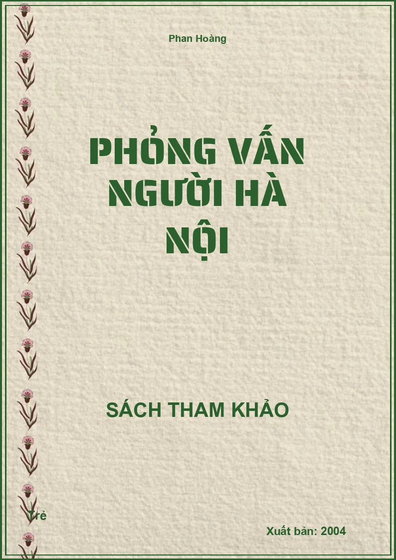 Phỏng vấn người Hà Nội