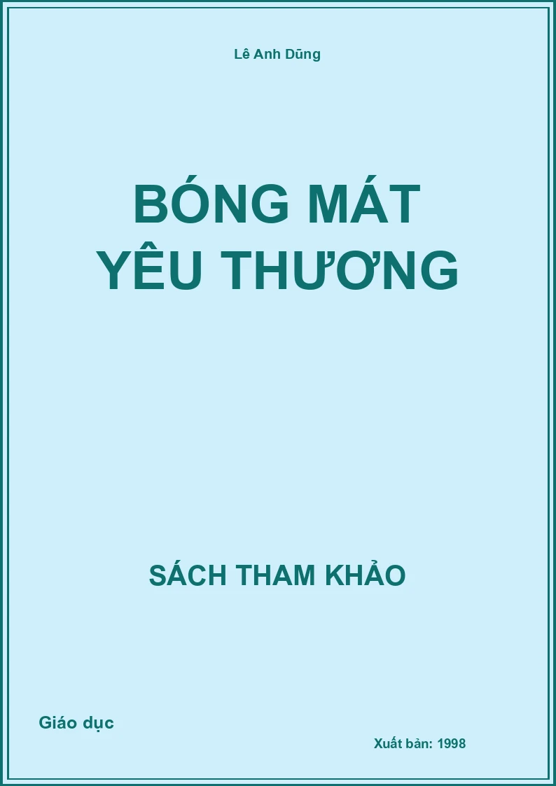 Bóng mát yêu thương