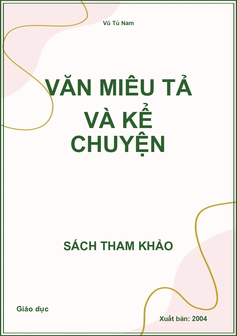 Văn miêu tả và kể chuyện