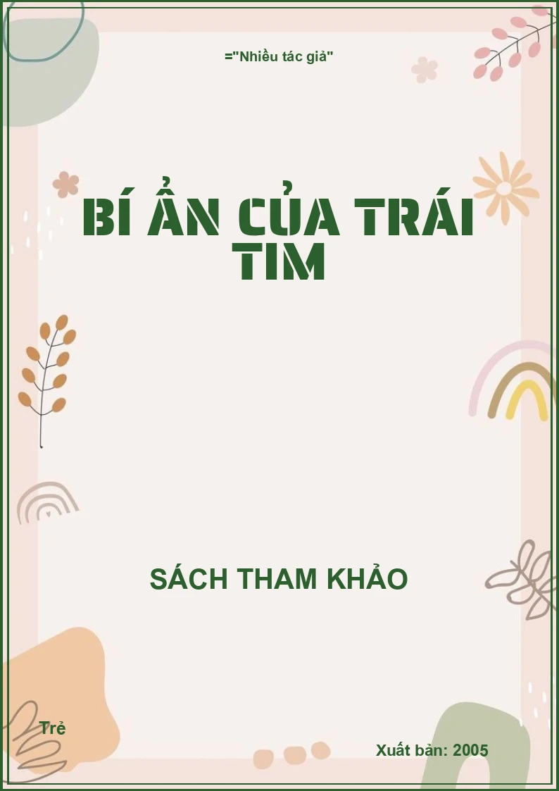 Bí ẩn của trái tim