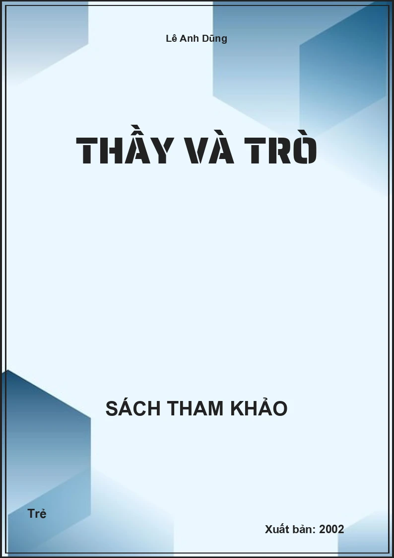 Thầy và trò