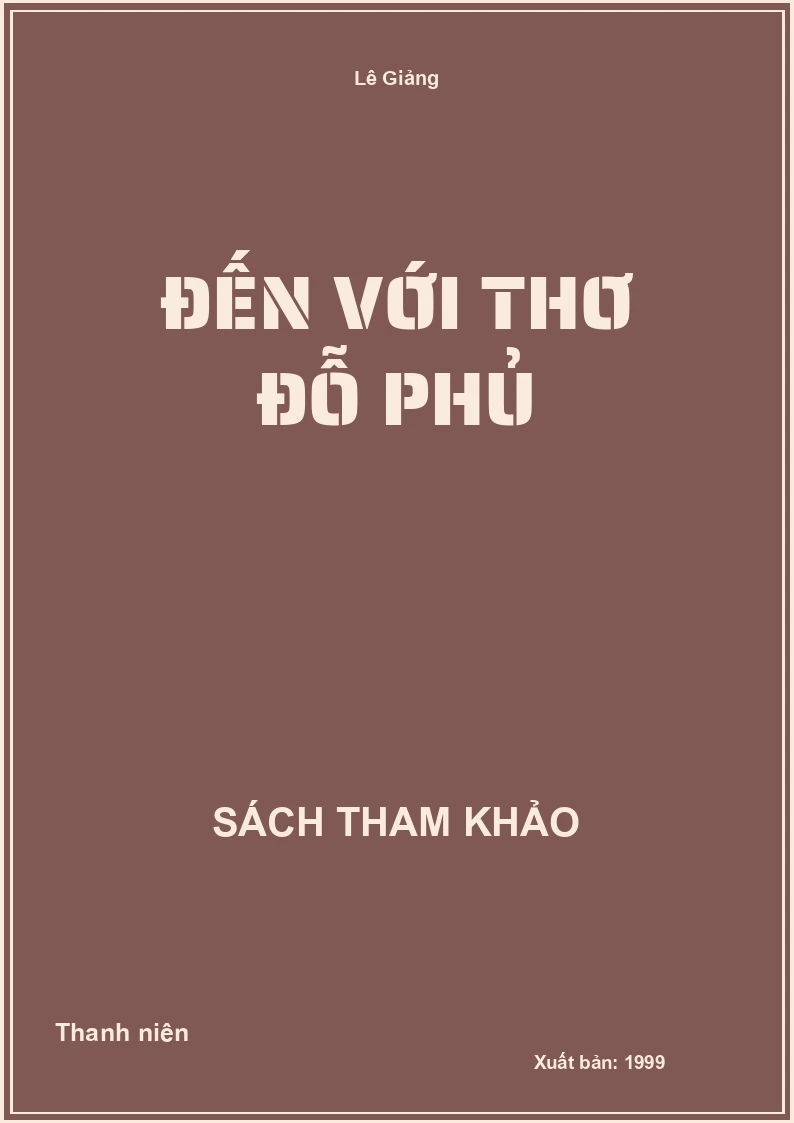 Đến với thơ Đỗ Phủ