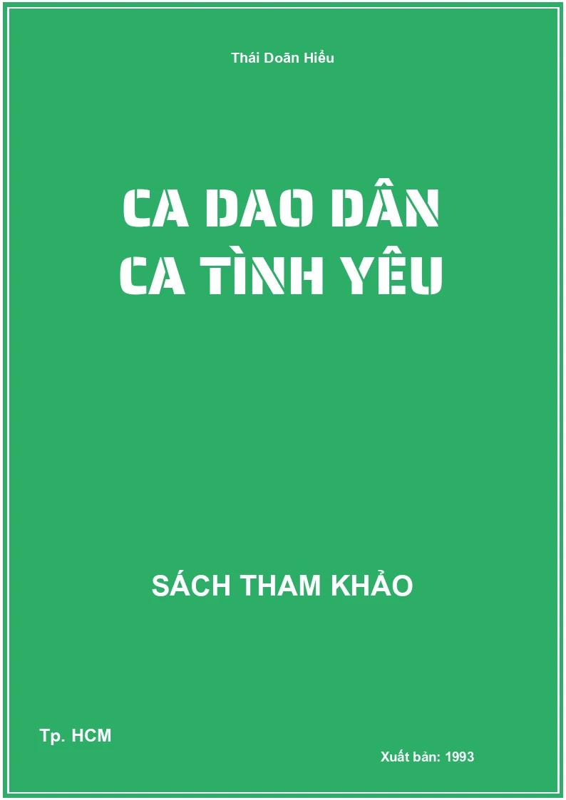 Ca dao dân ca tình yêu
