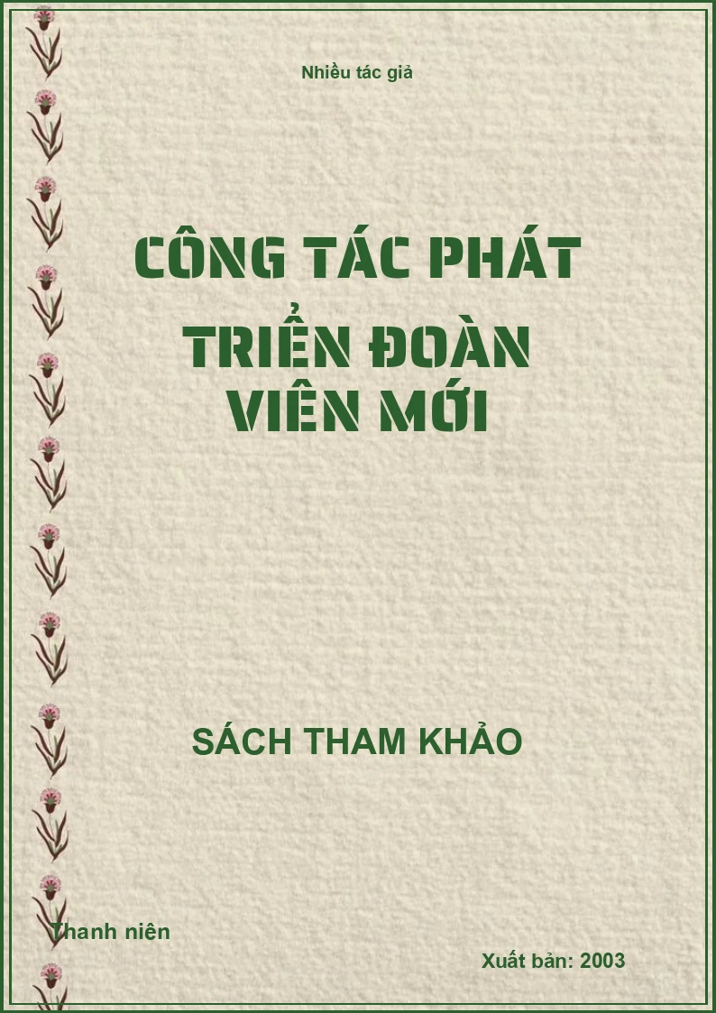 Công tác phát triển Đoàn viên mới