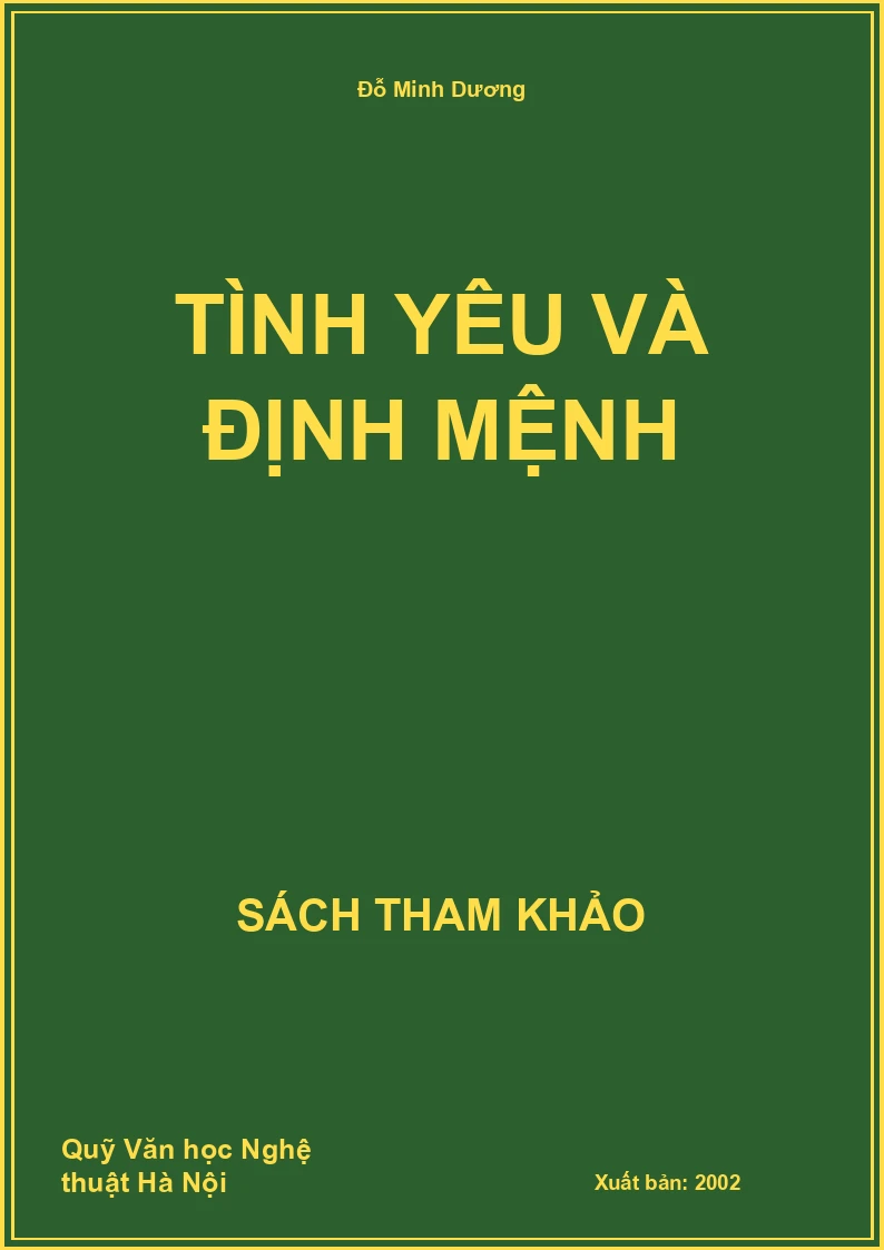 Tình yêu và định mệnh