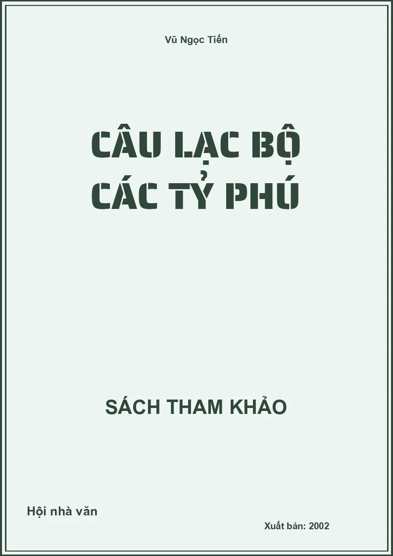 Câu lạc bộ các tỷ phú