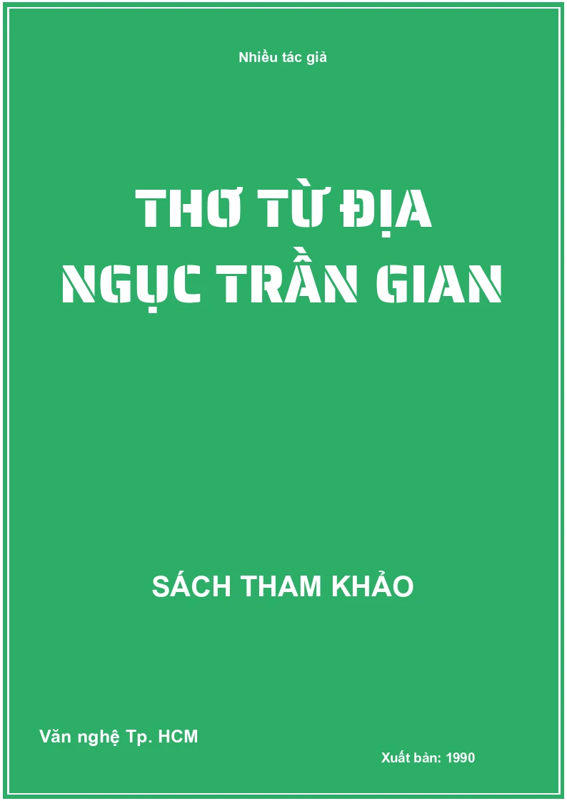 Thơ từ địa ngục trần gian