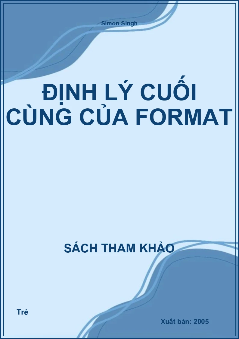 Định lý cuối cùng của Format