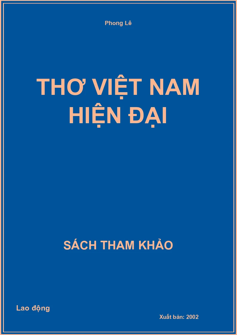 Thơ Việt Nam hiện đại