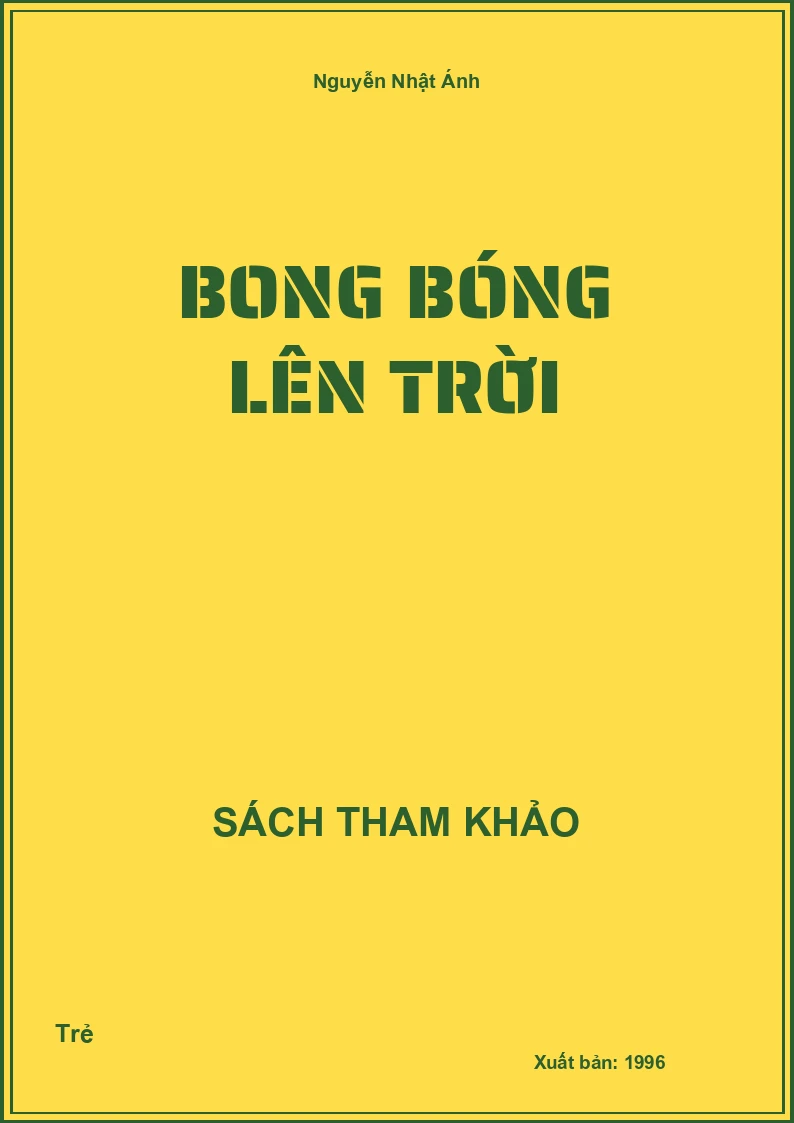 Bong bóng lên trời