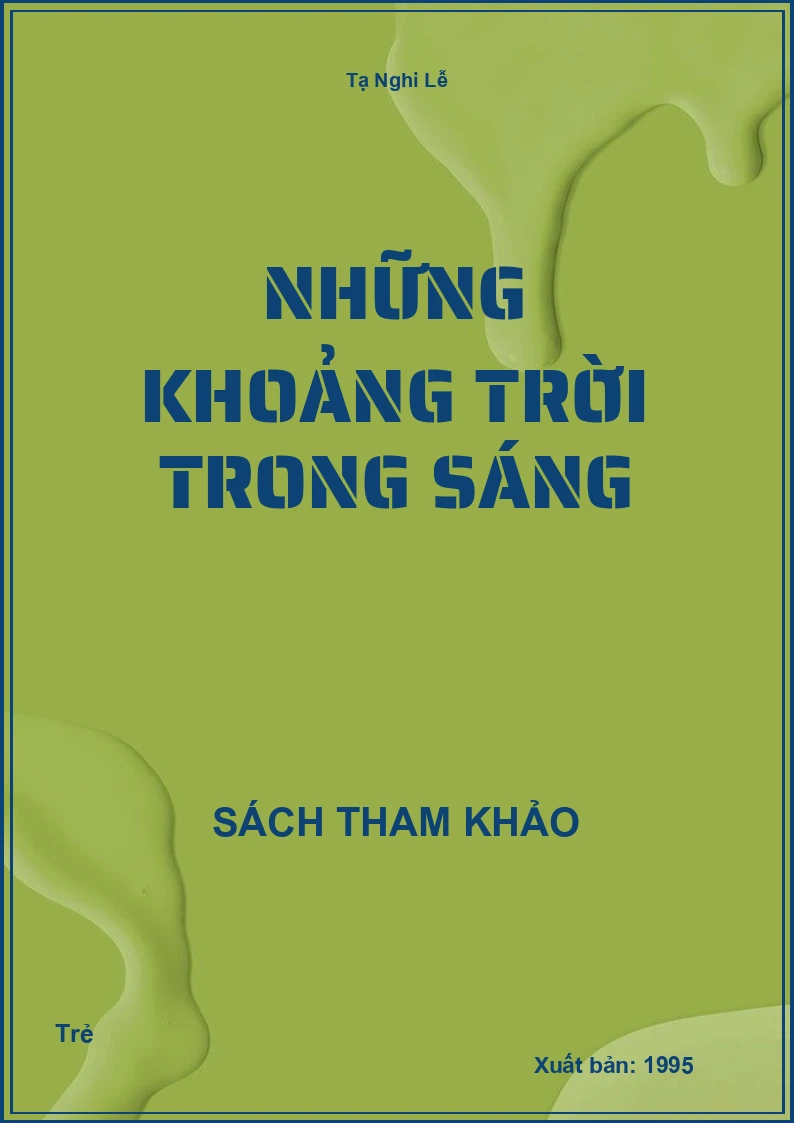 Những khoảng trời trong sáng