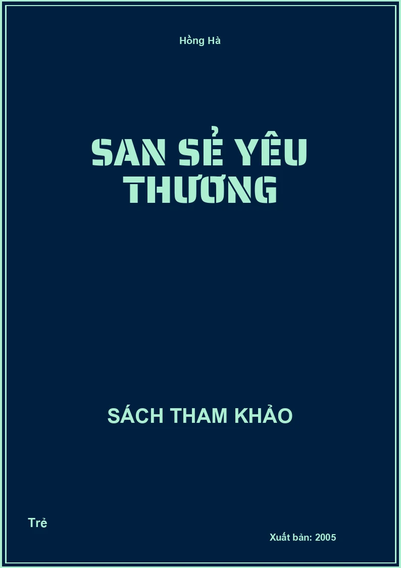 San sẻ yêu thương