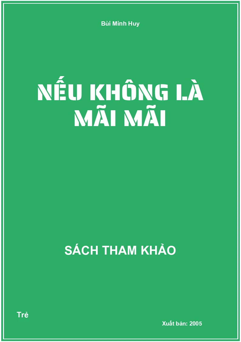 Nếu không là mãi mãi