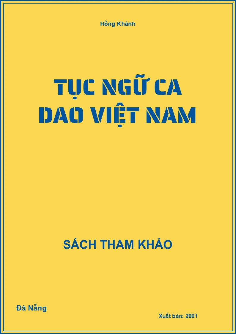 Tục ngữ ca dao Việt Nam