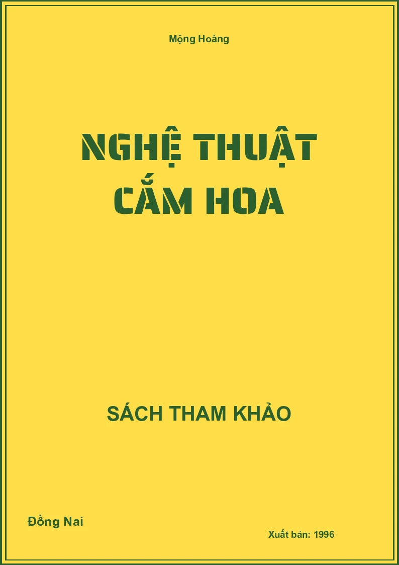 Nghệ thuật cắm hoa