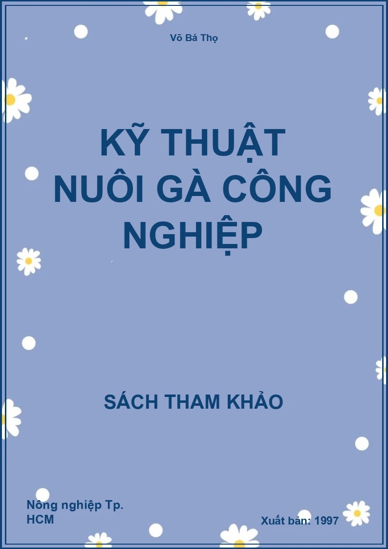 Kỹ thuật nuôi gà công nghiệp