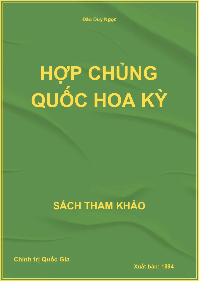 Hợp chủng quốc Hoa Kỳ