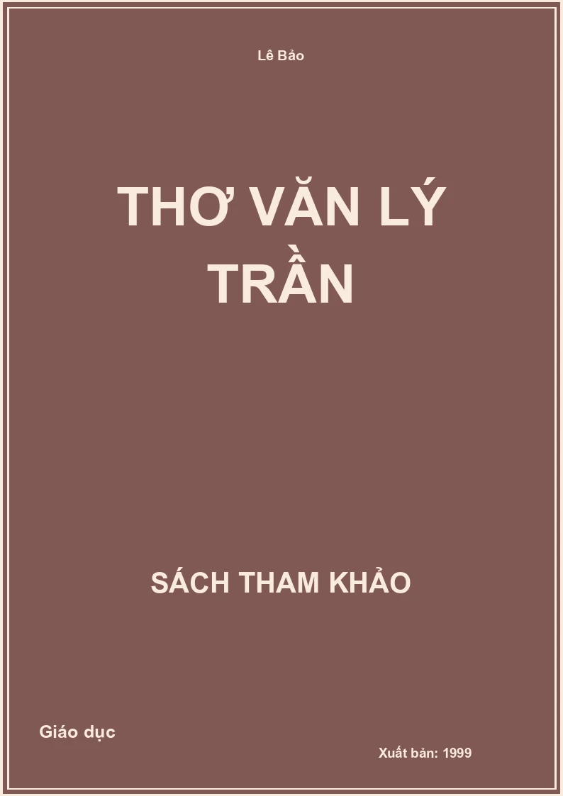 Thơ văn Lý Trần