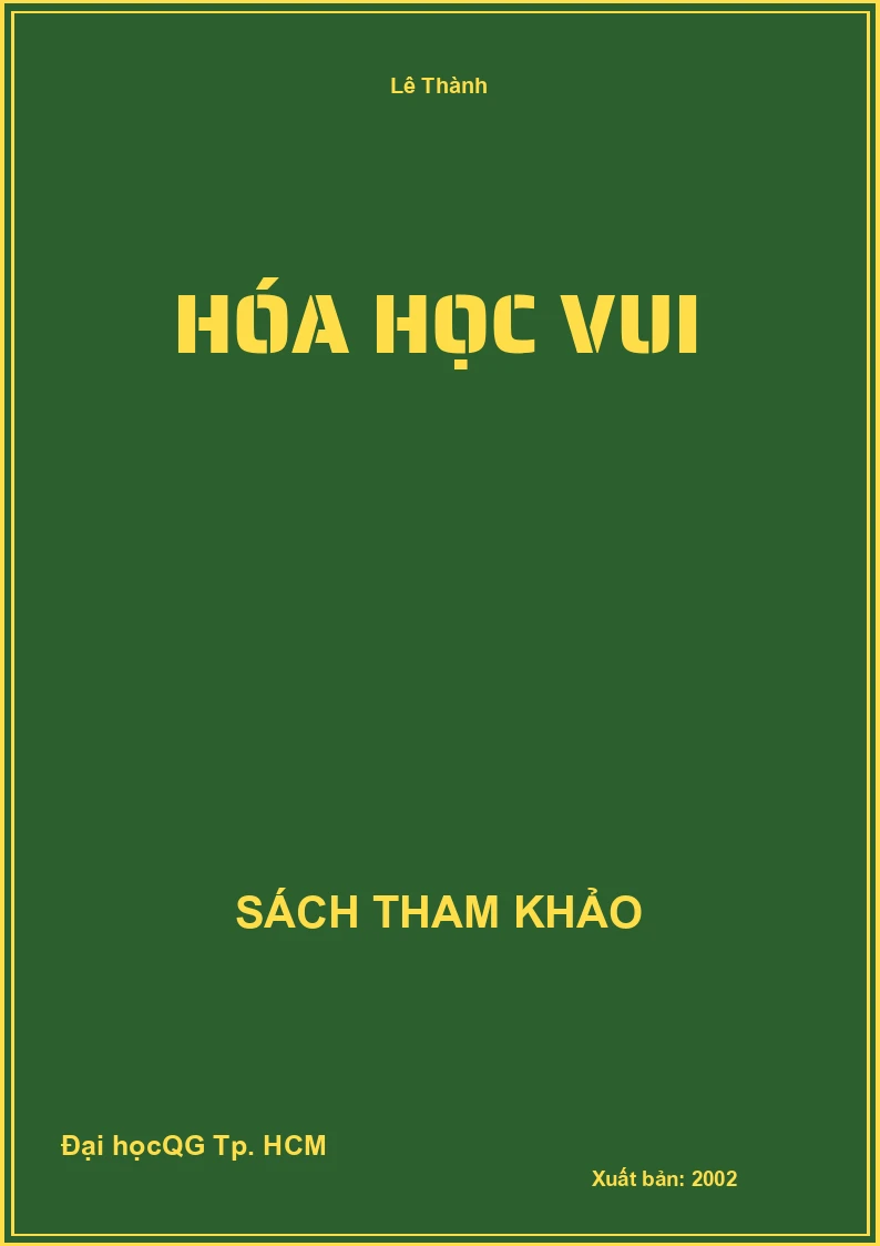 Hóa học vui