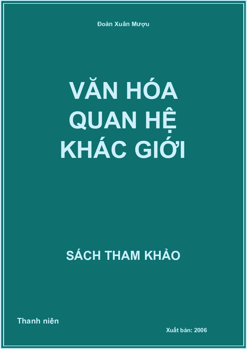 Văn hóa quan hệ khác giới