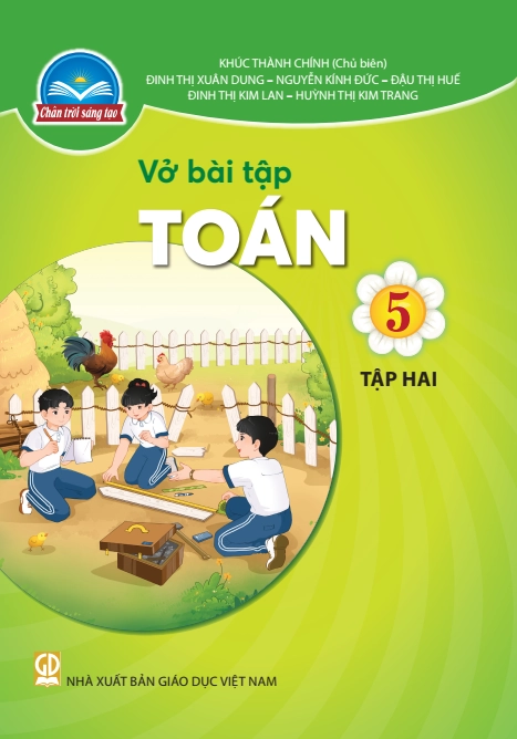Vở bài tập Toán 5 - Tập 2 Chân Trời Sáng Tạo