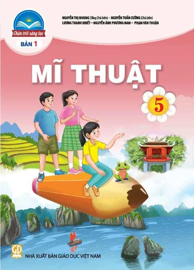 Sách giáo khoa Mĩ Thuật 5 - Bản 1 Chân Trời Sáng Tạo
