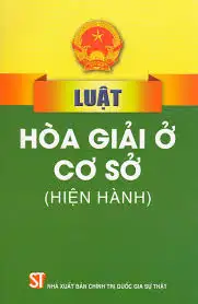 Luật hòa giải ở cơ sở