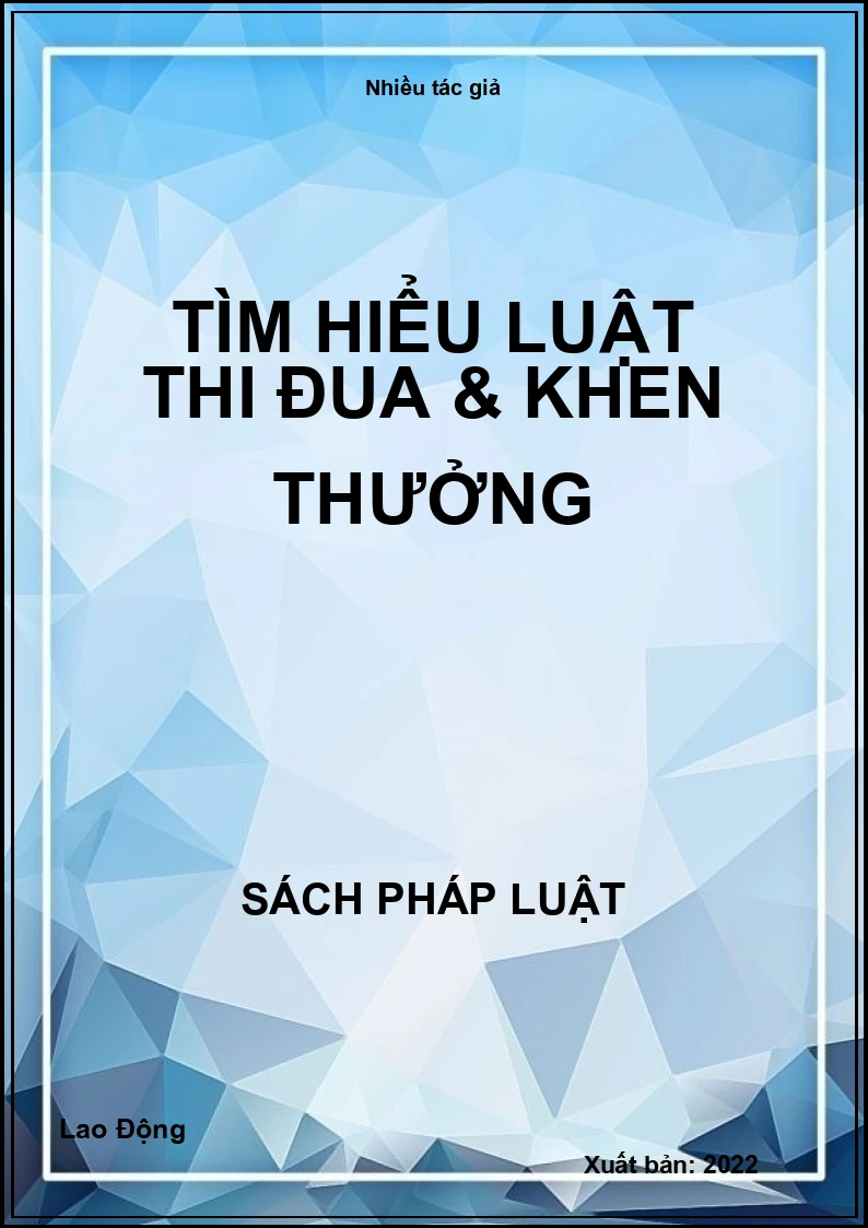 Tìm hiểu Luật thi đua & khen thưởng