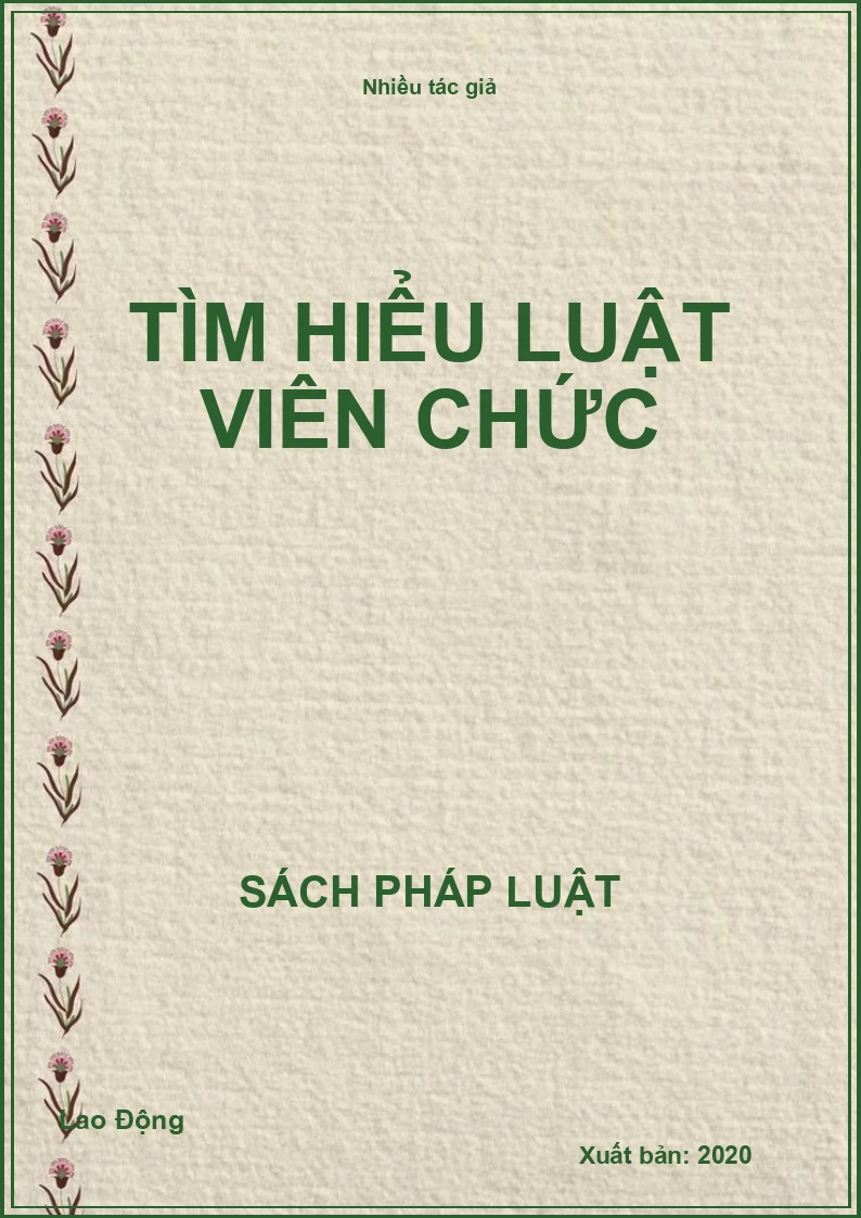 Tìm hiểu Luật viên chức