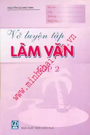 Vở luyện tập làm văn lớp 2