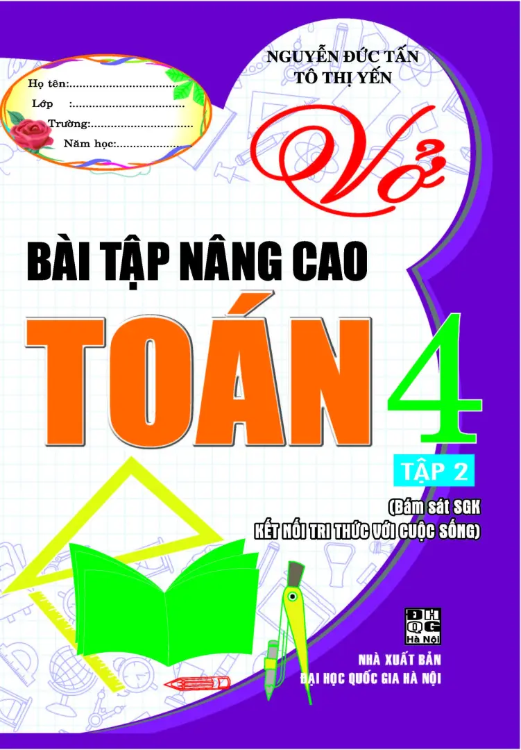 Vở bài tập nâng cao Toán 4/2