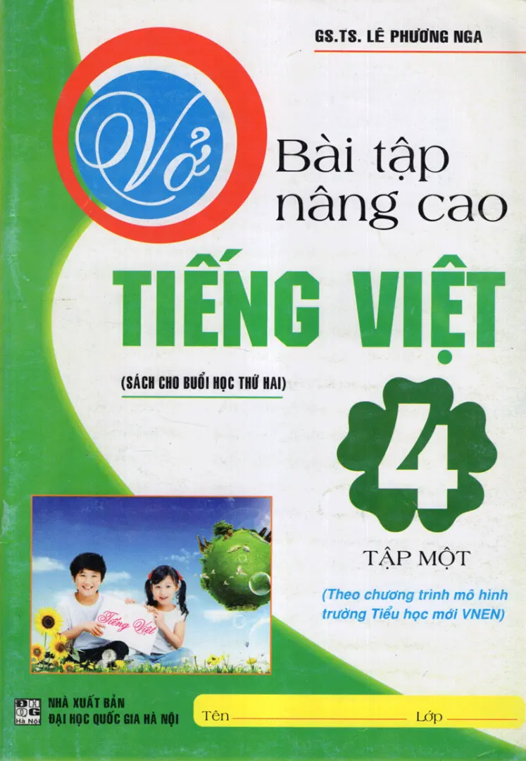 Vở bài tập nâng cao Tiếng Việt 4 tập 1