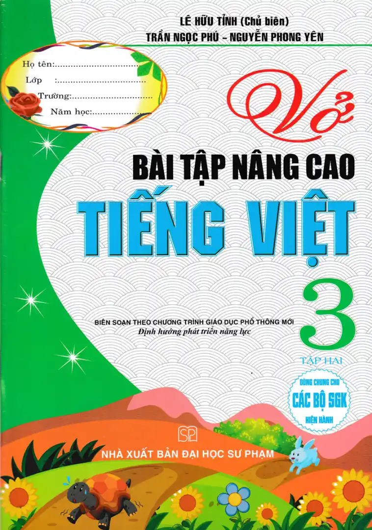 Vở bài tập nâng cao Tiếng việt 3/2