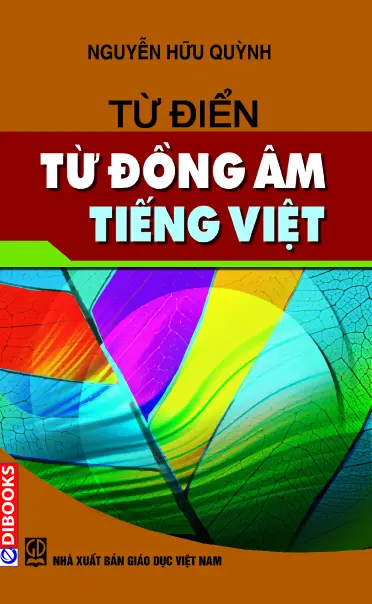 Từ điển từ đồng âm Tiếng Việt