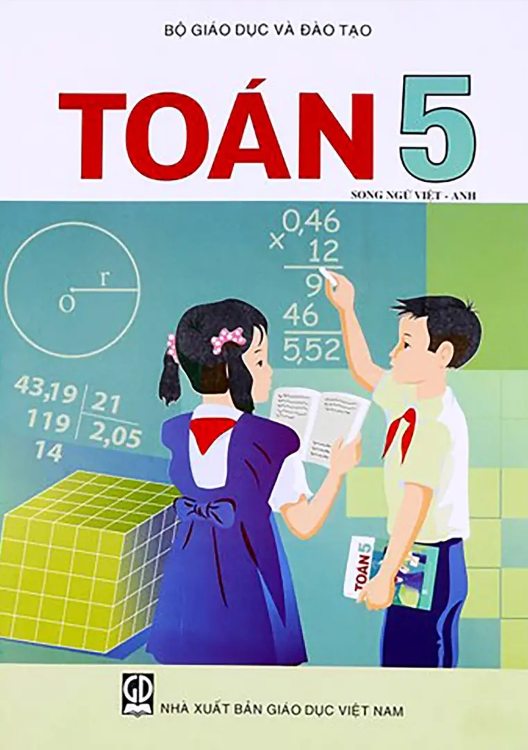 Toán lớp 5 (Song ngữ Việt - Anh)