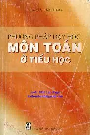 Phương pháp dạy học môn học ở tiểu học