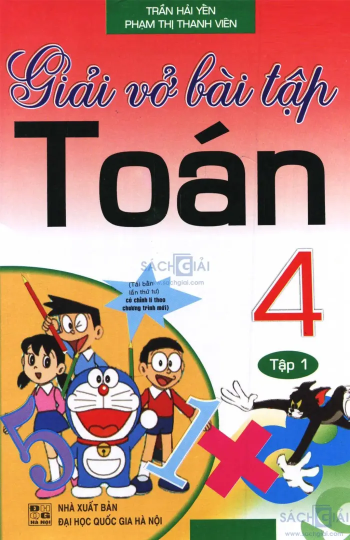Giải vở bài tập toán 4/1