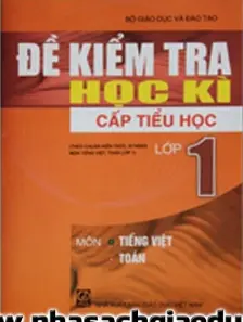 Đề kiểm tra học kì cấp tiểu học lớp 1