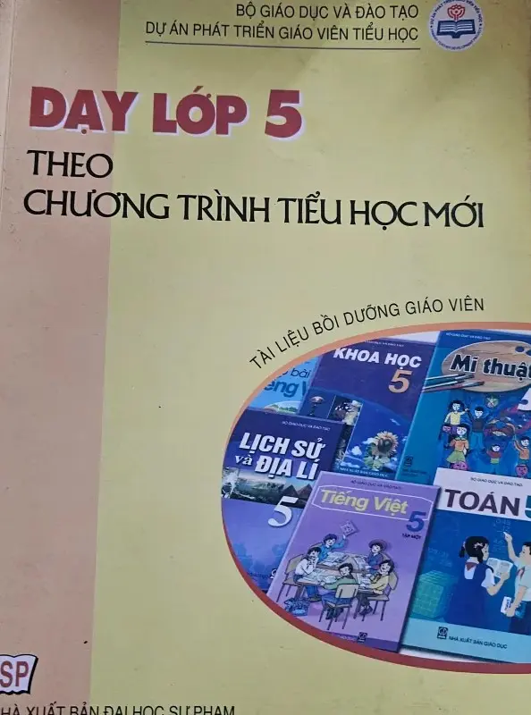 Dạy lớp 5 theo chương trình tiểu học mới